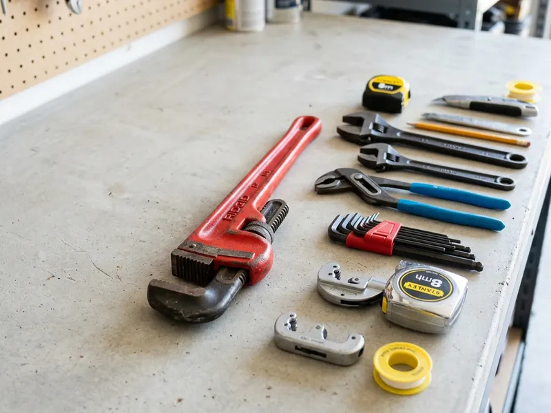 Professional plumbers in Oakdale, PA equipped with top-tier tools for residential and commercial plumbing services.